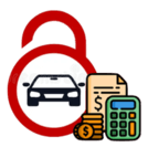 Icono de calculadora de seguros de automóvil,
                                        representando una herramienta para estimar
                                        costos de pólizas de auto.